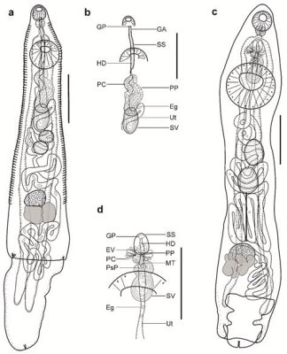  Rhipidocotyle! Discover the Parasitic Prowess of This Tiny Trematode